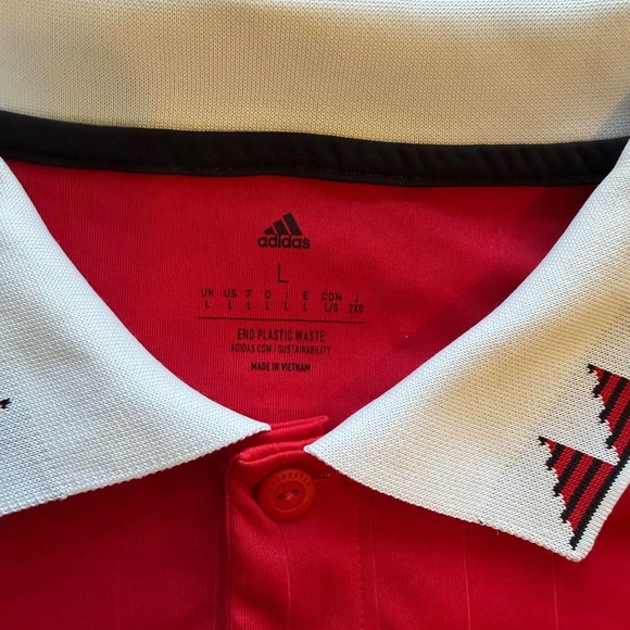 2022-23 Adidas Men’s Manchester United Long Sleeve Soccer Jersey - Rashford - L - Picture 4 of 5